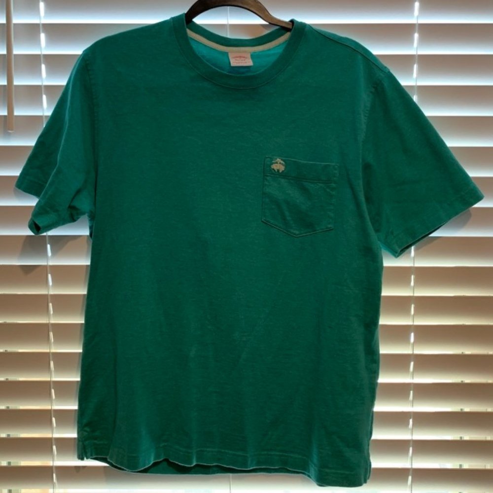 Brooks Brothers Pocket Tee Green